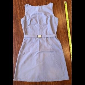 Lavender high collar mini with belt. Like new!!!